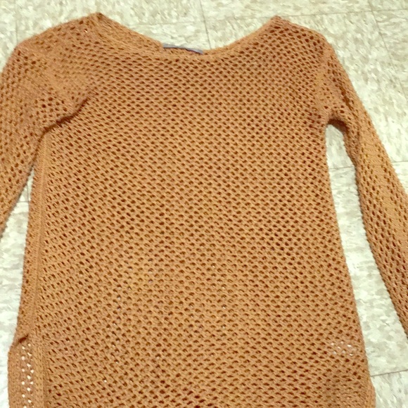 M orange-ish brown needed rubbish overgarment - Picture 1 of 2